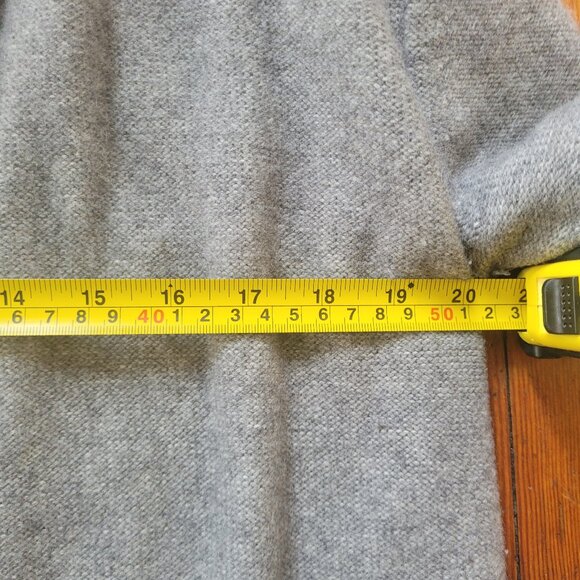 Babaton Wool Cashmere Grey Open Cardi, Sz Medium - Picture 8 of 13